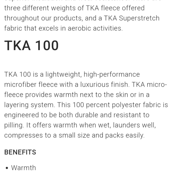 The northface TKA 100 sweater - Picture 7 of 7